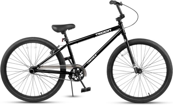 24 26 Inch BMX Race Bike Trident Bicycles Beginner-Level to Advanced Riders with 2 Pegs, Multiple Colors - For Sale - Price - Image 7