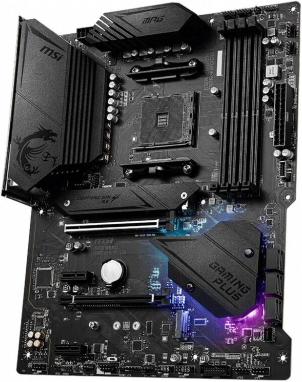 MSI MPG AMD B550 Gaming Plus Socket AM4 ATX DDR4-SDRAM Motherboard - For Sale - Price - Image 4