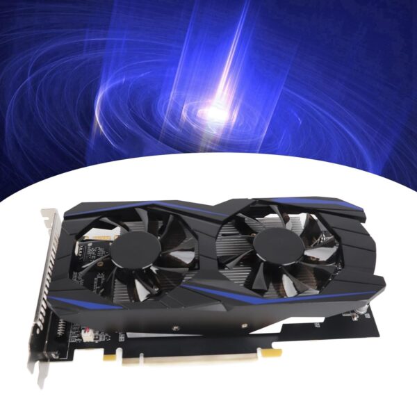 Yunir GTX550Ti 6G Graphics Card, GDDR5 192bit 3400MHz PC Video Card with DVI VGA Interface, Gaming Graphics Card for Desktop Computers (GTX550Ti 6GB) - For Sale - Price - Image 2