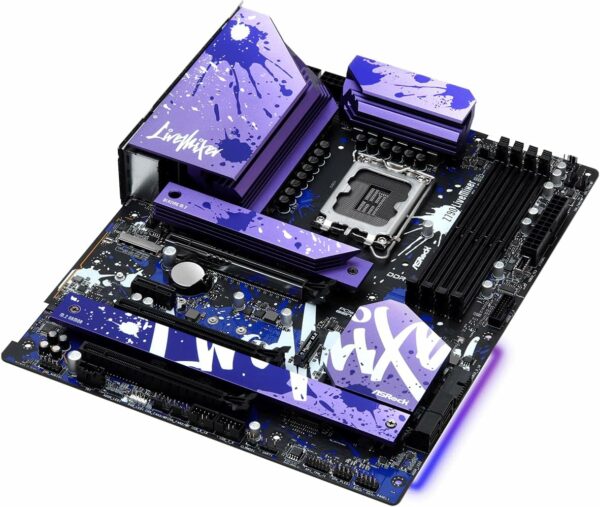 Asrock Z790 LIVEMIXER, Intel Z790, 1700, ATX, 4 DDR5, HDMI, DP, eDP, 2.5G LAN, PCIe5, RGB, 5X M.2 - For Sale - Price - Image 5