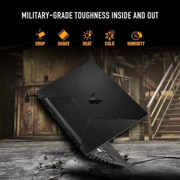 ASUS TUF Gaming A15 Gaming Laptop, 15.6” FHD 144Hz Display, NVIDIA® GeForce RTX™ 2050, AMD Ryzen™ 5 7535HS, 8GB DDR5, 512GB PCIe® Gen4 NVMe™ SSD, Wi-Fi 6, Windows 11, FA506NF-ES51 - For Sale - Price - Image 6