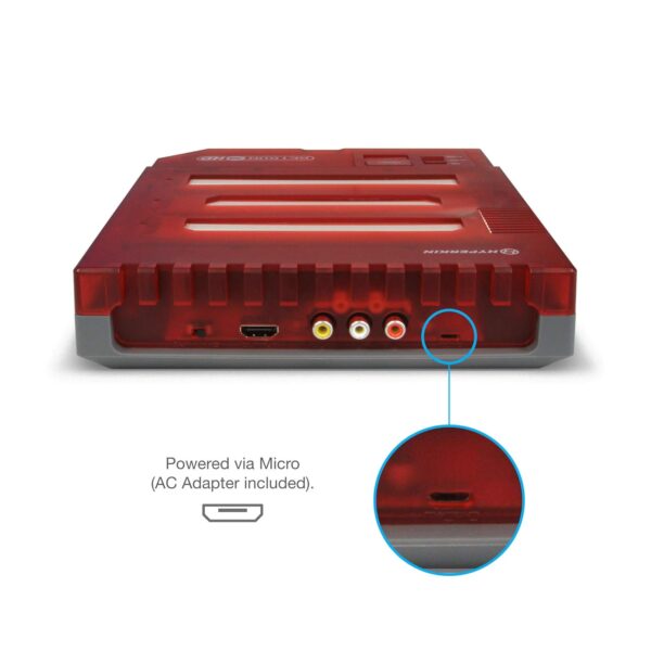 Hyperkin RetroN 3 HD 3-in-1 Retro Gaming Console for NES, Super Famicom, and Genesis/Mega Drive (Jasper Red) - Super NES - For Sale - Price - Image 6