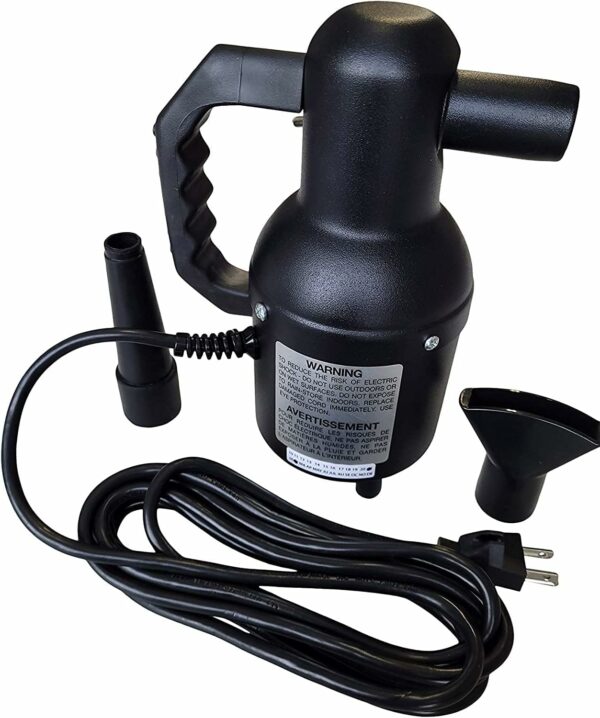 METROVAC SK-1-25 Sidekick Blower System - Heavy Duty Car & Motorcycle Cleaner, Dryer - Powerful Compact Air Duster - Portable Car Cleaning Supplies w/ 1.3 Peek HP 120V - Image 7