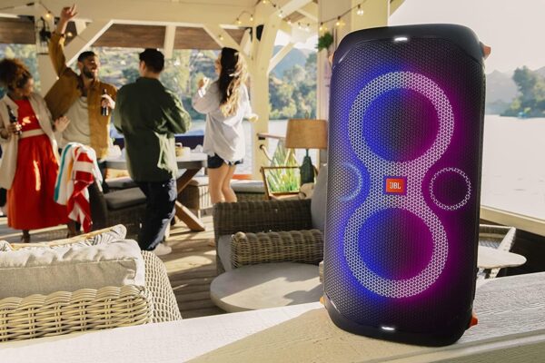 JBL PartyBox 110 - Portable Party Speaker with Built-in Lights, Powerful Sound and deep bass, Black - For Sale - Price - Image 6