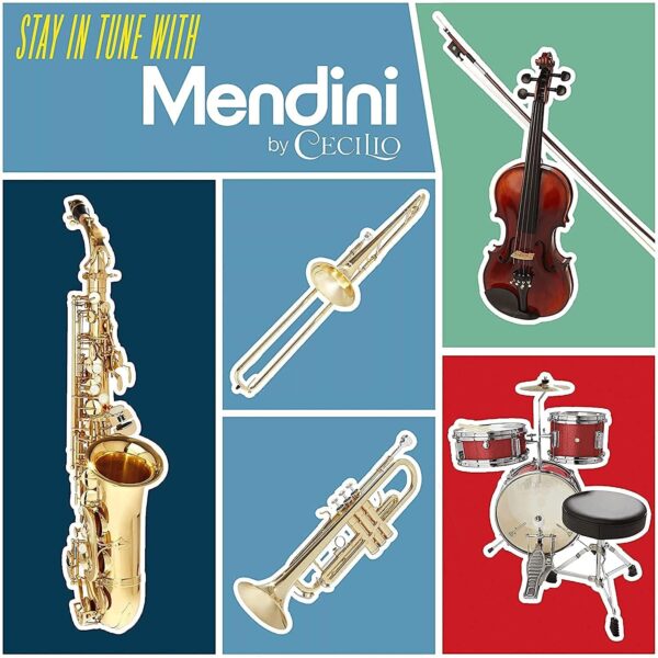 Mendini By Cecilio Bb Trumpet - Trumpets for Beginner or Advanced Student w/Case, Cloth, Oil, Gloves - Brass Musical Instruments For Kids & Adults - For Sale - Price - Image 9