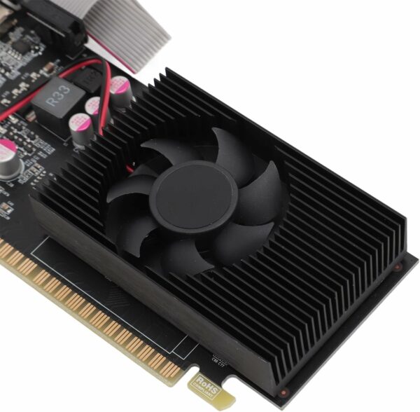 Zunate GT730 Graphics Card, 4GB GDDR3 128Bit GPU Graphics Cards, 2560X1600 Desktop Video Card for 10 11 for Linux, DVI VGA HDMI Output, PCI Express 2.0 with Fans - For Sale - Price - Image 9