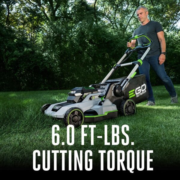 EGO Power+ LM2125SP 21-Inch 56-Volt Lithium-ion Cordless Self-Propelled Lawn Mower with Touch Drive™ with 7.5Ah Battery and Rapid Charger Included - For Sale - Price - Image 4