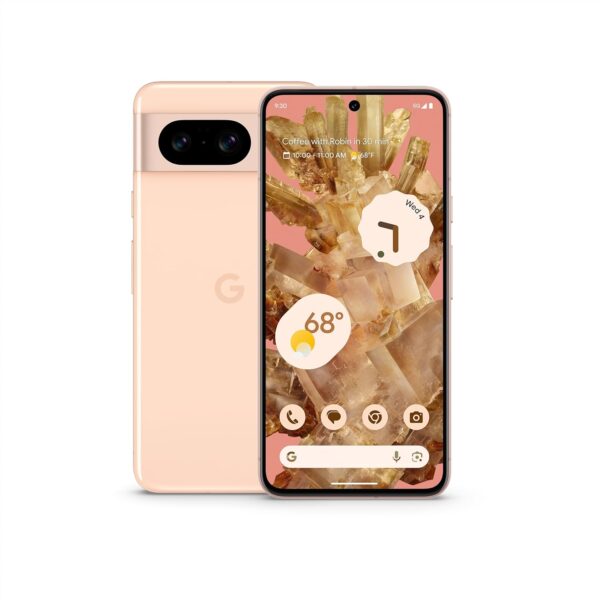 Google Pixel 8 - Unlocked Android Smartphone with Advanced Pixel Camera, 24-Hour Battery, and Powerful Security - Rose - 128 GB - For Sale - Price