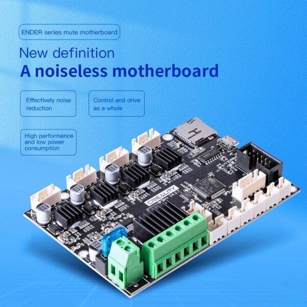 Official Creality New Upgrade Motherboard Silent Mainboard V4.2.7 for Ender 3 Customized and Non-Standard Matchingl Ender 3 Silent Mother Board, Also for Ender 3 Max/Ender 3 Neo/3 V2 Neo/3 Max Neo - For Sale - Price - Image 2