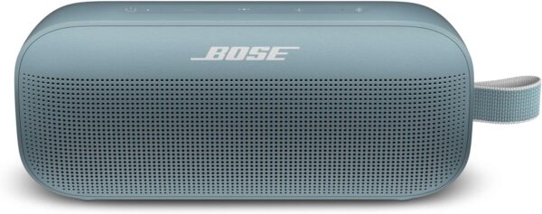 Bose SoundLink Flex Bluetooth Speaker, Portable Speaker with Microphone, Wireless Waterproof Speaker for Travel, Outdoor and Pool Use, Stone Blue - For Sale - Price - Image 2