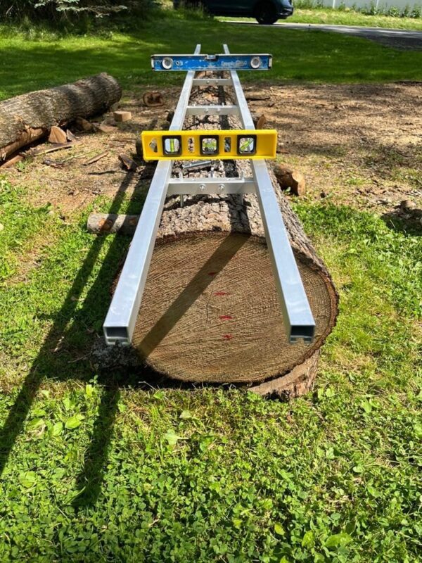 Portable Chainsaw Mill 36 Inches Planking Milling Bar Size 14 Inches to 36 Inches,with 9Ft Rail Mill Guide System - For Sale - Price - Image 5