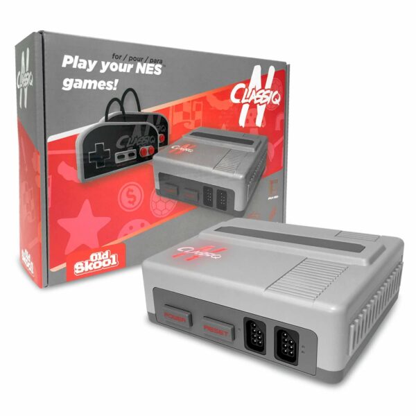 Old Skool CLASSIQ N Console Compatible with NES - Grey/Grey Clone System - For Sale - Price