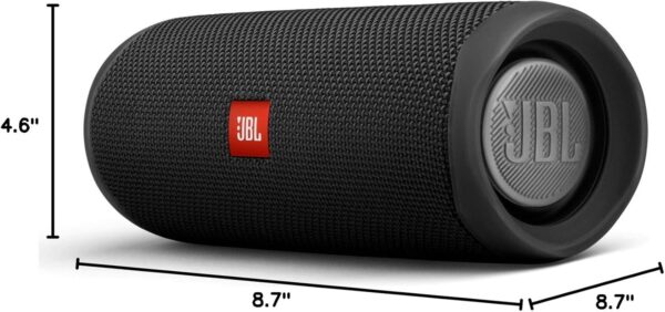 JBL Flip 5 (Black) + Bundle with divvi! Protective Hardshell Case - For Sale - Price - Image 7