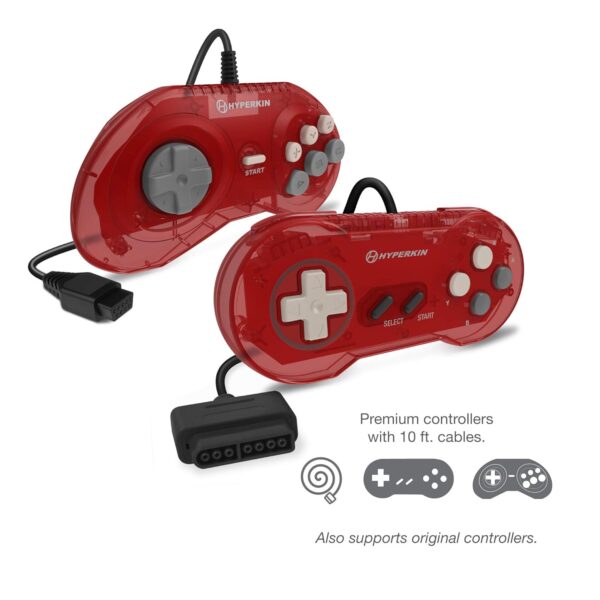 Hyperkin RetroN 3 HD 3-in-1 Retro Gaming Console for NES, Super Famicom, and Genesis/Mega Drive (Jasper Red) - Super NES - For Sale - Price - Image 7