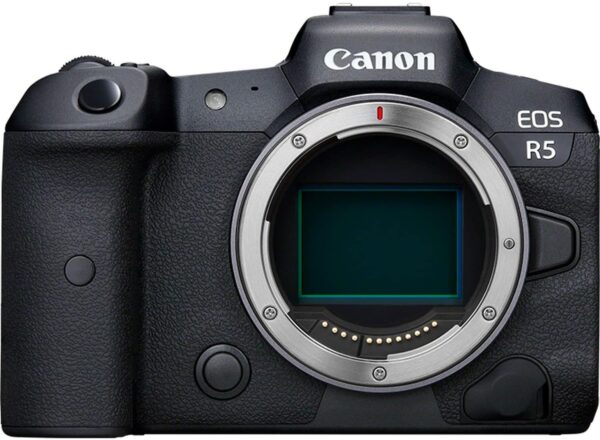 Canon EOS R5 Mirrorless Camera (Body Only), Full-Frame Hybrid Camera, 8K Video, 45 Megapixel CMOS Sensor, DIGIC X Image Processor, Up to 12 FPS, RF Mount, Black - For Sale - Price