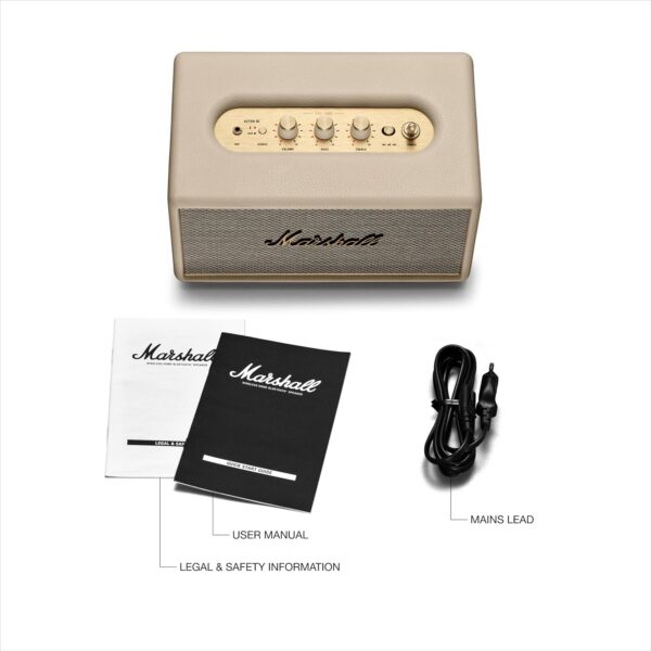 Marshall Acton III Bluetooth Speaker - Cream - For Sale - Price - Image 9