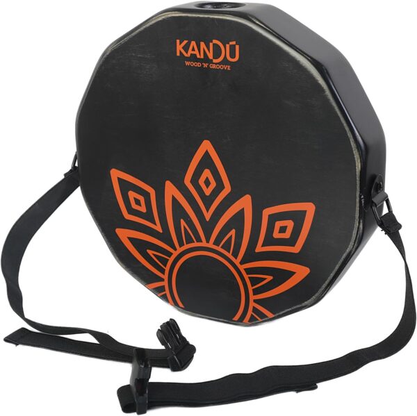 KTÄK -The First Handcrafted, Hand Drum Percussion, Two-Sound Cajón Body Snare, Portable Cajon by Kandu with Carry Case (Black) - For Sale - Price