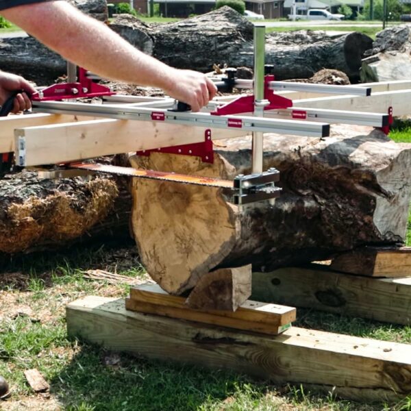 Zozen Chainsaw Mill with Lumber Guide Brackets, Portable Sawmill Kit - Can be Assembled into 3 sizes for Independent Use, Suitable for 14-36" Planking Milling Bar, A Perfect Match Cutting Guide Set. - For Sale - Price - Image 5