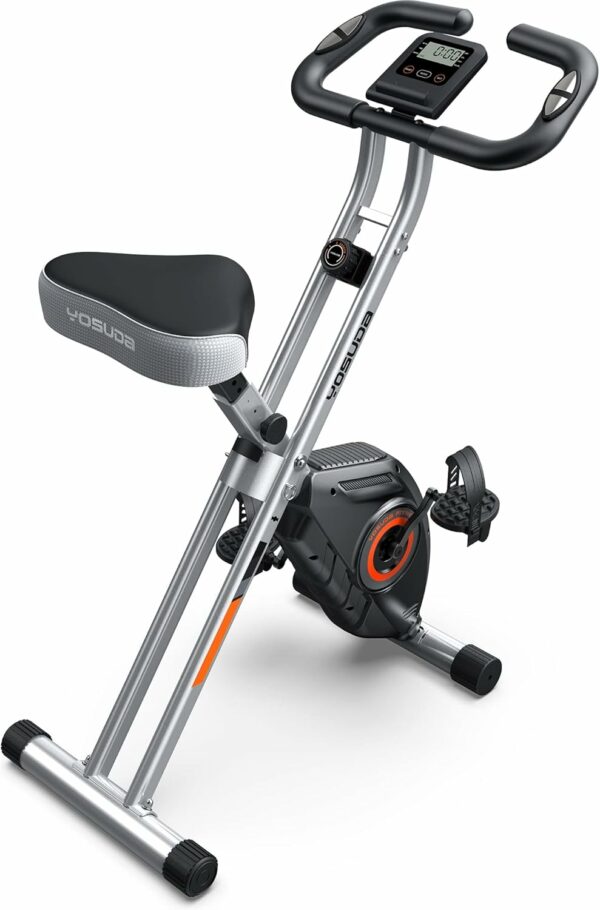 YOSUDA Folding Exercise Bike - Foldable Stationary Bike for Home Gym Workout - For Sale - Price