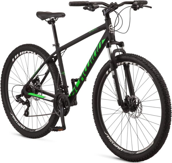 Schwinn High Timber Mountain Bike for Adult Youth Men Women Boys Girls, 24 to 29-Inch Wheels, 7 or 21-Speeds, Front Suspension, Aluminum and Steel Frame Options - For Sale - Price