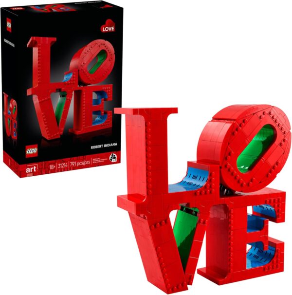 LEGO Art Love Collectible Building Sets - DIY Kits for Adults, Ages 18+ - Crafts for Home Decor & Display - Gift Idea for Birthday - 31214 - For Sale - Price