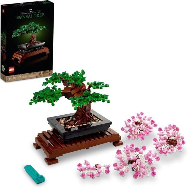 LEGO Icons Bonsai Tree Building Set - Artificial Bonsai Tree Plants for Home Decor, Adults Ages 18+ - Faux, Fake Plants for Table, Desk, Office - Birthday Gift for Men & Women - 10281 - For Sale - Price