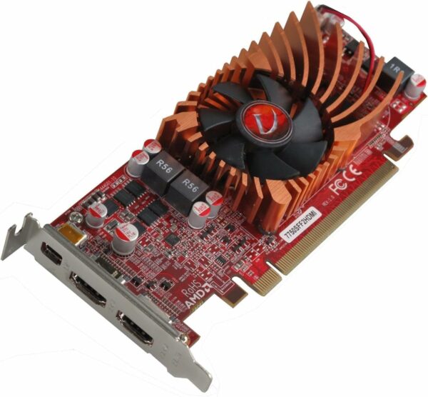 VisionTek Radeon 7750 SFF 1GB DDR3 3M (2x HDMI, miniDP) Graphics Card - 900574 - For Sale - Price