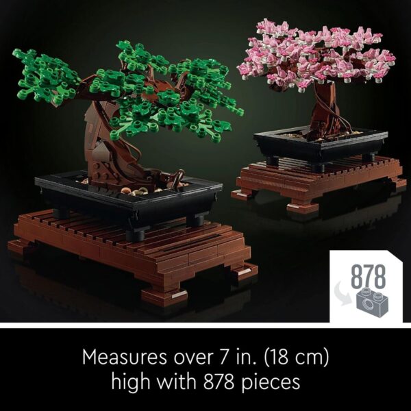 LEGO Icons Bonsai Tree Building Set - Artificial Bonsai Tree Plants for Home Decor, Adults Ages 18+ - Faux, Fake Plants for Table, Desk, Office - Birthday Gift for Men & Women - 10281 - For Sale - Price - Image 6