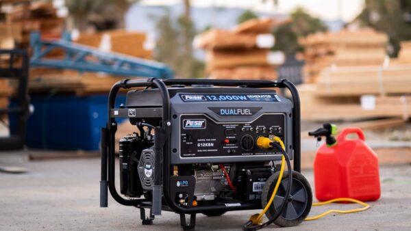 Pulsar G12KBN Heavy Duty Portable Dual Fuel Generator - 9500 Rated Watts & 12000 Peak Watts - Gas & LPG - Electric Start - Transfer Switch & RV Ready - CARB Compliant For Sale - Price - Image 5