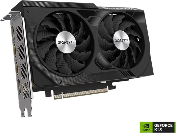 GIGABYTE GeForce RTX 4060 WINDFORCE OC 8G Graphics Card, 2X WINDFORCE Fans, 8GB 128-bit GDDR6, GV-N4060WF2OC-8GD Video Card - For Sale - Price - Image 2