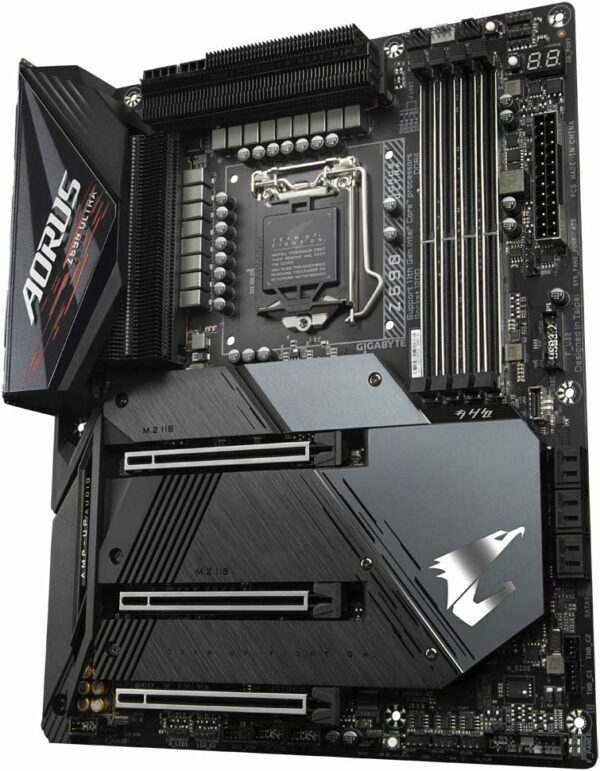 Aorus Ultra Durable Z590 AORUS Desktop Motherboard - Intel Chipset - Socket LGA-1200 - Optane Memory Ready - ATX - Pentium Gold, Celeron, Core i5, Core i7, Core i9, Core i3 Processor Supp - For Sale - Price - Image 4