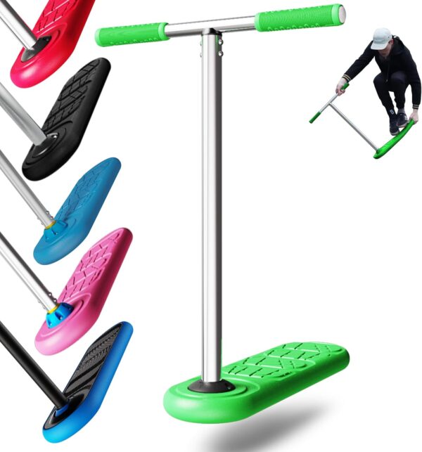 The Indo Trick Scooter - Trampoline Scooter -Stunt Scooter for Teens, Kids and Adults - Pro Scooter Tricks - Indoors and Outdoors Scooter - Professionals and Beginners - For Sale - Price