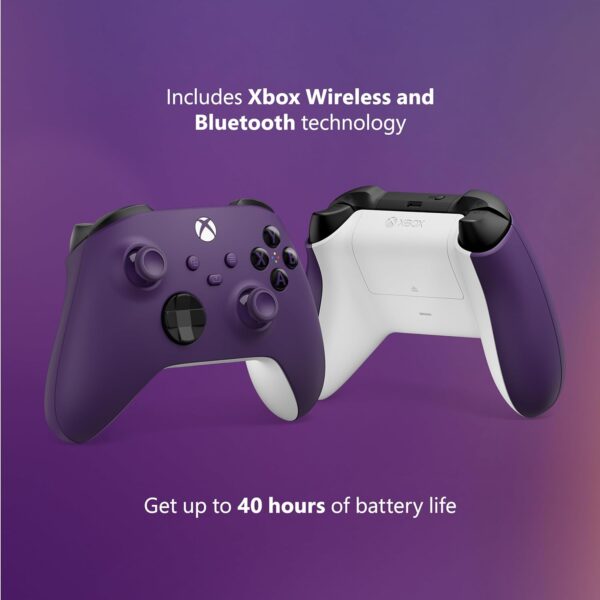 Xbox Core Wireless Gaming Controller – Astral Purple Series X|S, One, Windows PC, Android, and iOS - For Sale - Price - Image 6