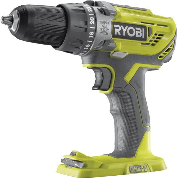 Ryobi R18PD3-0 ONE+ 18V Cordless Compact Percussion Drill (Body Only),Hyper Green, Price For Sale