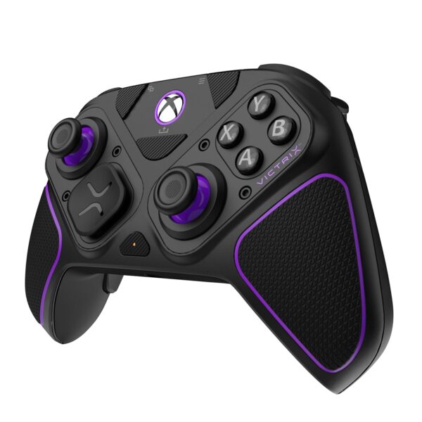 PDP Victrix Pro BFG Wireless Gaming Controller for Xbox Series X|S, Xbox One, Windows 10/11, Modular Gamepad, Dolby Atmos Audio, Remappable Buttons, Customizable Triggers/Paddles/D-Pad, PC App, Black - For Sale - Price - Image 9