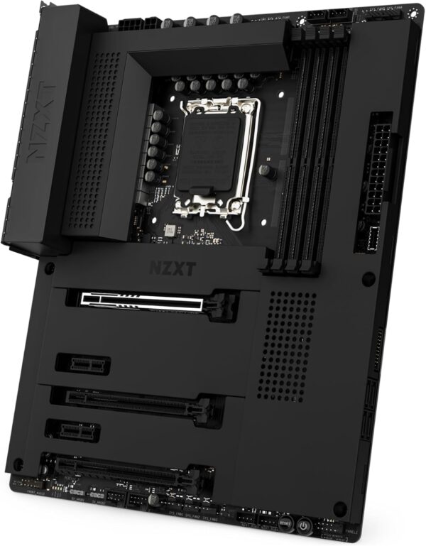 NZXT N7 Z790 ATX Motherboard - Intel Z790, WiFi 6E, Bluetooth, Integrated I/O Shield - Supports 12th/13th/14th Gen Intel CPUs, Black - For Sale - Price