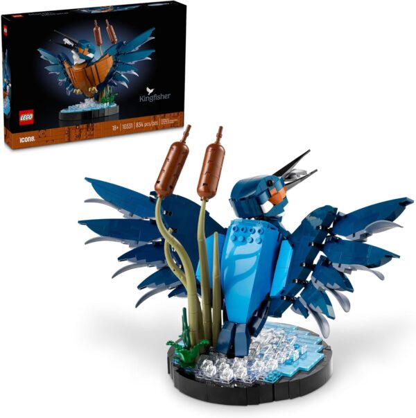 LEGO Icons Kingfisher Model Building Kit - Collectible, Detailed Building Blocks Sets for Adults, 18+ - Relaxing DIY Craft for Bird Lovers - Gift for Him and Her - 10331 - For Sale - Price