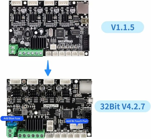 Official Creality 3D Printer Ender 3 Upgraded Silent Board Motherboard V4.2.7 with TMC2225 Driver Marlin 2.0.1 for Ender 3/ Ender 3 V2/ Ender 3 Pro/Ender 3 Max/Ender 3 Neo/3 V2 Neo/3 Max Neo - For Sale - Price - Image 4