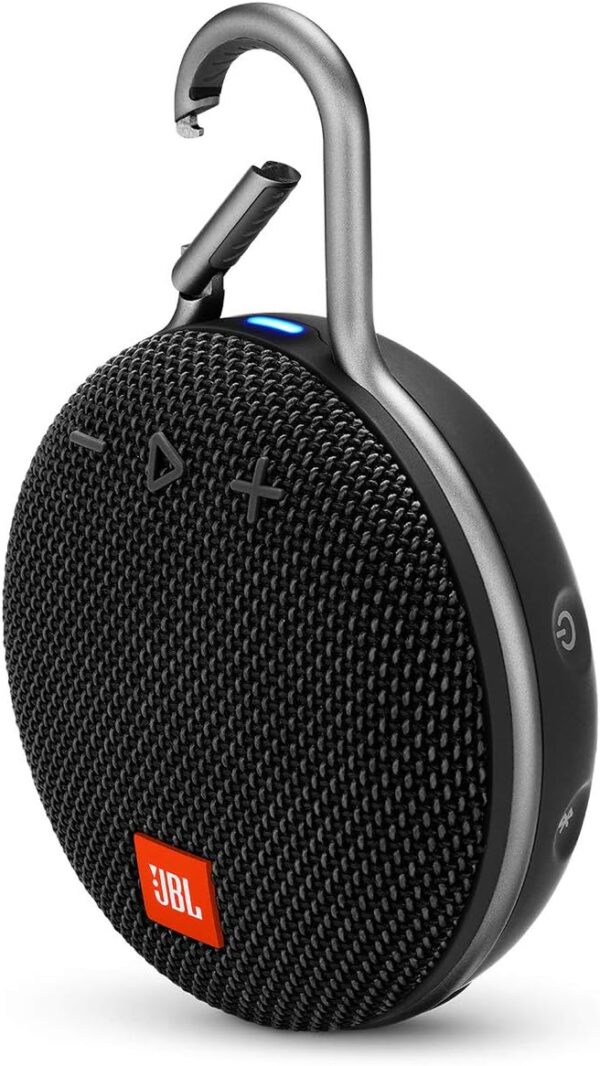 JBL Clip 3, Black - Waterproof, Durable & Portable Bluetooth Speaker - Up to 10 Hours of Play - Includes Noise-Cancelling Speakerphone & Wireless Streaming - For Sale - Price