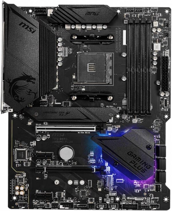 MSI MPG AMD B550 Gaming Plus Socket AM4 ATX DDR4-SDRAM Motherboard - For Sale - Price - Image 3