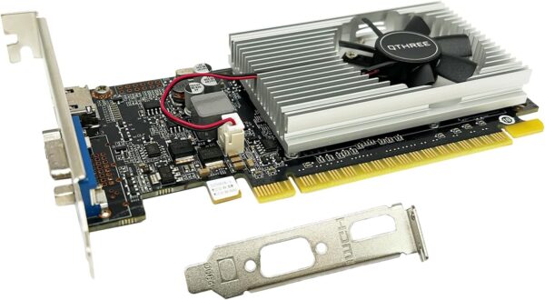 QTHREE GT 210 1024 MB DDR3 Graphics Card,64 Bit,VGA,HDMI,Low Profile Computer GPU,PC Video Card,PCI Express 2.0x16,Low Power,Plug and Play - For Sale - Price