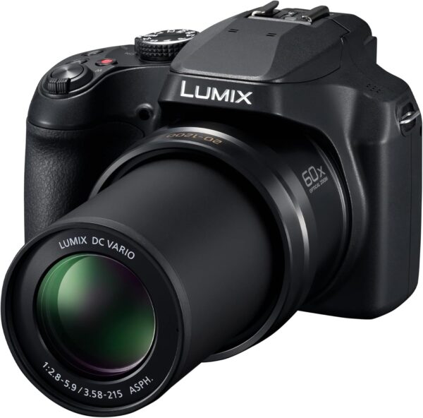 Panasonic LUMIX FZ80D Compact Camera with 20-1200mm Zoom Lens, Point and Shoot Digital Camera with 4K Video/Photo Recording and Power Optical Image Stabilizer - DC-FZ80D - For Sale - Price - Image 13