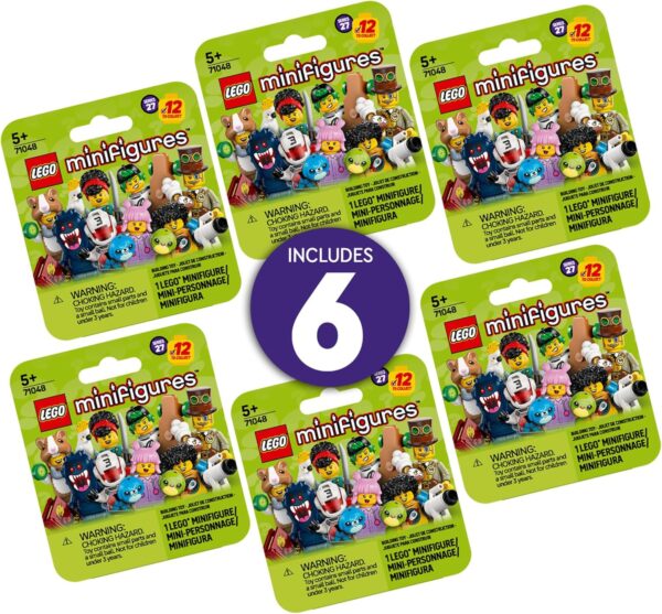 LEGO Minifigures Series 27 6 Pack - Multipack of Collectible Figures for Kids, Boys and Girls, Ages 5+ - Mystery Blind Box of 12 Possible Minifigures - Gift Idea for Birthdays or Events - 66795 - For Sale - Price - Image 2