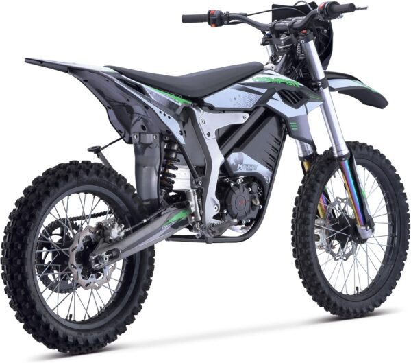 MotoTec Venom 72v 12000w Electric Dirt Bike White - For Sale - Price - Image 5