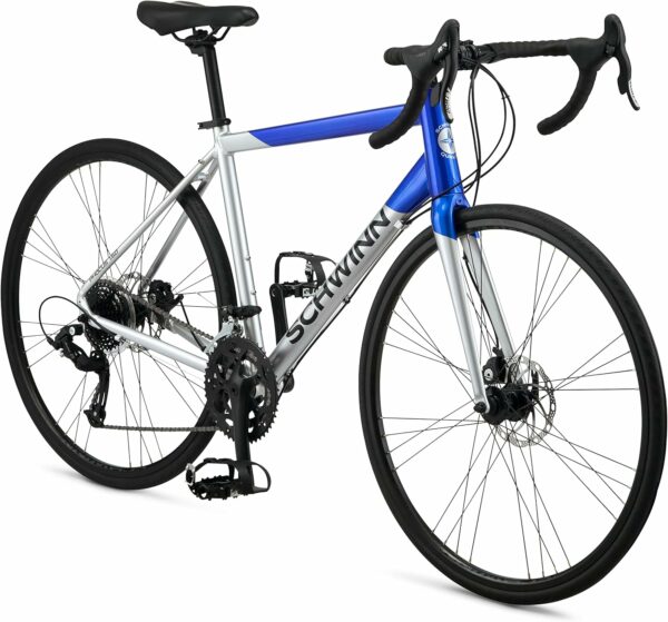 Schwinn Phocus Adult Road Bike, Mens and Womens, Aluminum Frame, Flat and Drop Bar Options, Multiple Speed Drivetrain, Carbon Fiber Fork, 700c Wheels - For Sale - Price