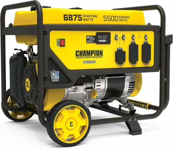 Champion Power Equipment 6875-Watt Portable Generator with CO Shield For Sale - Price