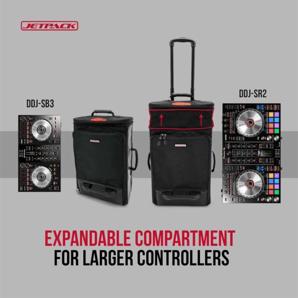 JetPack Drop System (includes Snap backpack Drop Roller bag) for Mobile, DVS, Non DVS, Club Gig Set up. Perfect for DJ Controllers SB, SR, Mixer S11 72, Audio Gear, Travel & More - For Sale - Price - Image 4