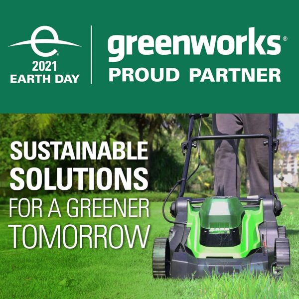 Greenworks 48V (2 x 24V) 17" Cordless (Push) Lawn Mower (125+ Compatible Tools), (2) 4.0Ah Batteries and Dual Port Rapid Charger Included - For Sale - Price - Image 10