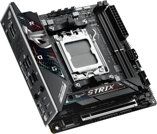 ASUS ROG Strix B850-I Gaming WiFi AMD AM5 B850 Mini-ITX mITX Motherboard 10+2+1 Stages, DDR5, 2.5G LAN, WiFi 7, 2X M.2, PCIe® 5.0 x16, USB 20Gbps Type-C®, AI Overclocking, AI Networking II, Aura Sync - For Sale - Price - Image 10