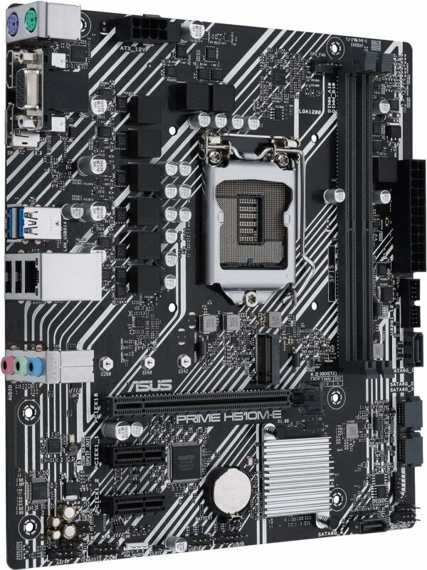 ASUS Prime H510M-E LGA1200 (Intel® 11th/10th Gen) Micro-ATX Motherboard (PCIe 4.0,M.2 Slot, 1Gb LAN, DP,HDMI, D-Sub, USB 3.2 Gen 1, COM Header, TPM Header, 4K@60Hz) - For Sale - Price - Image 5